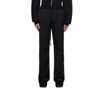 Black Studded Sweatpants