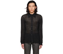 SSENSE Exclusive Black Floral Shirt