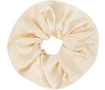 Off-White Elegant Scrunchie