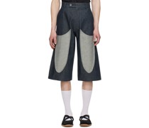 SSENSE Exclusive Gray Denim Shorts