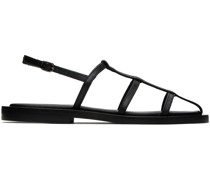 Black Klarisa Sandals