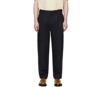 Navy Andover Trousers