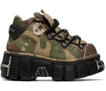 Khaki New Rock Edition Platform Sneakers