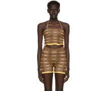 SSENSE Exclusive Brown & Yellow Alys Tank Top