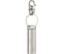 SSENSE Exclusive Silver Capsule Keychain