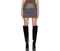 Gray Haile Miniskirt
