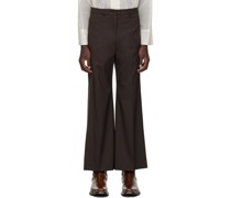 Brown Wide Trousers