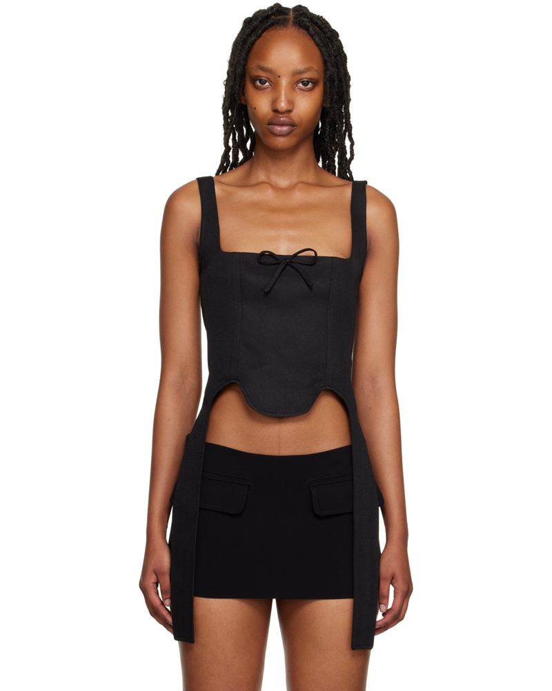 Lado Bokuchava Damen Black Noir Camisole