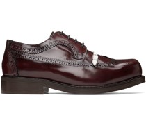 Burgundy Arne Buckle Derbys