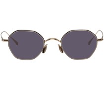 Gold Hakkaku Sunglasses