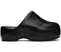 Black Bubble Clogs