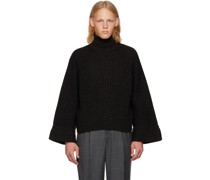 Black Wide Turtleneck