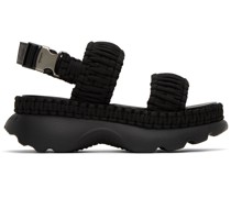 Black Belay Sandals