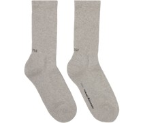 Two-Pack Gray Socks