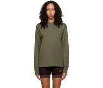 Khaki Abound Sport Top