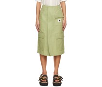 Green Carhartt WIP Edition Midi Skirt