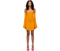 Orange Amelie Minidress