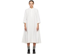 White Wow Wow Midi Dress