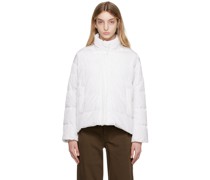 White The Cube Quilted Reversible Down Jacket