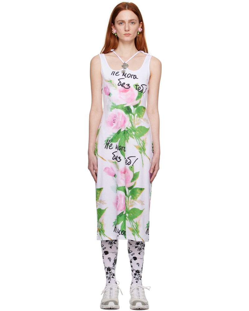 CHOPOVA LOWENA Damen SSENSE Exclusive Multicolor Mars Midi Dress CHOPOVA LOWENA Damen SSENSE Exclusive Multicolor Mars Midi Dress
