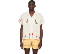 Off-White Open Woven Cat Shirt