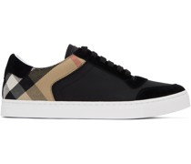 Black House Check Sneakers