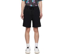 Black 4 X 4 Trak Shorts