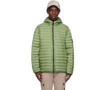 Green Packable Down Jacket