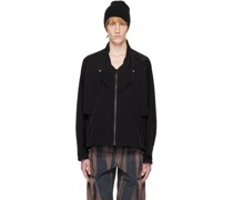 Black Layered Jacket