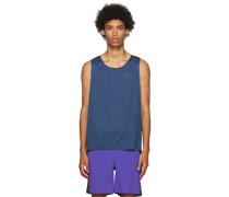 Navy Tank-T Tank Top