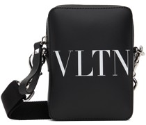 Black Small 'VLTN' Crossbody Bag