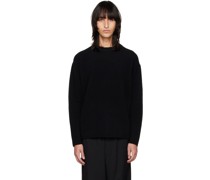 Black Double Sweater
