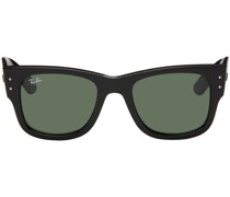 Black Mega Wayfarer Sunglasses