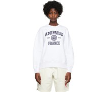 White ' France' Sweatshirt