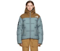 Blue & Brown The North Face Edition Nuptse Down Jacket