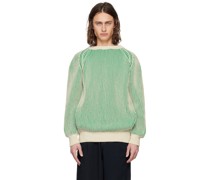 Green & Off-White Jazzways Sweater