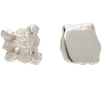 Silver Spliced Single Earring