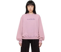 Pink Blurred Sweatshirt