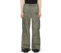 Khaki Modular Cargo Pants