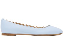 Blue Lauren Ballerina Flats