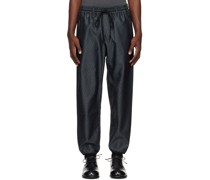 Black Intel Trousers