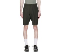 Khaki Water-Repellent Shorts