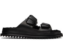 Black Introspectus 003 Sandals