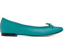 Blue Cendrillon Ballerina Flats