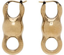 Gold Antiqued Earrings