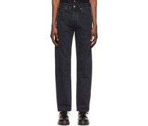Black Straight Jeans