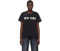 Black New York 13 T-Shirt