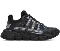 Black & Silver Trigreca Sneakers