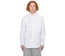 White Patchwork Shirt