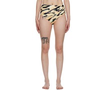 Beige Bente Bikini Bottoms